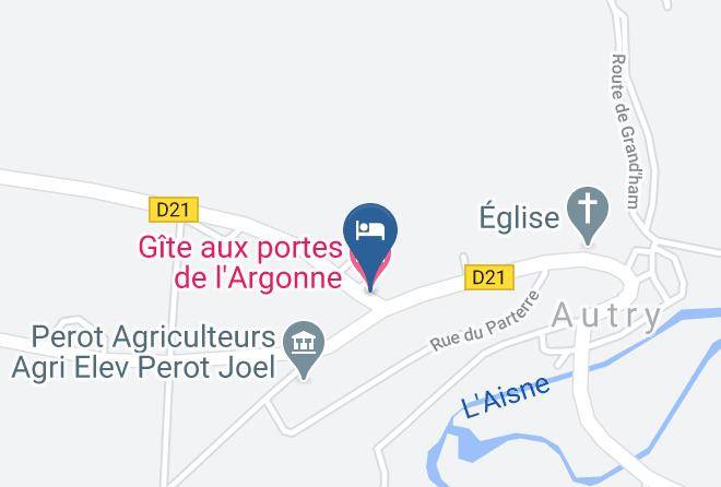 Ardennes - Gite Aux Portes De L'argonne Maps