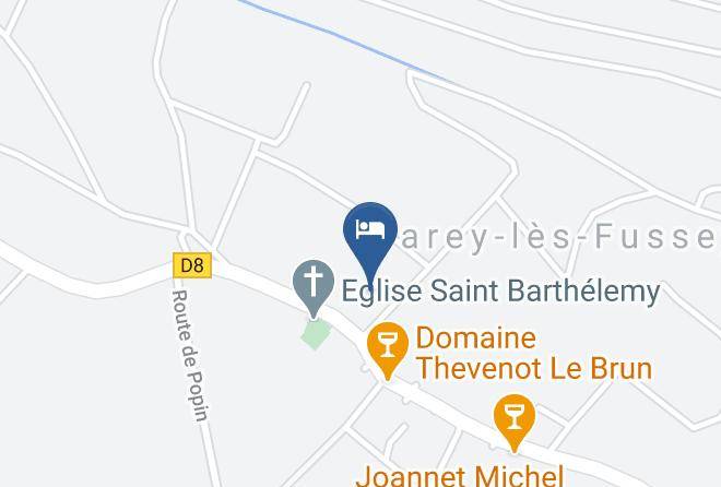 Cote D Or - Gite Aux Vignes De Marey En Bourgogne Maps