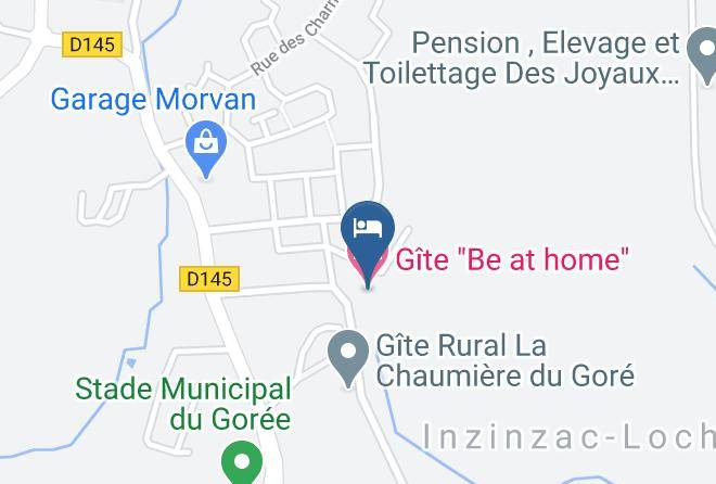 Gite Be At Home Map