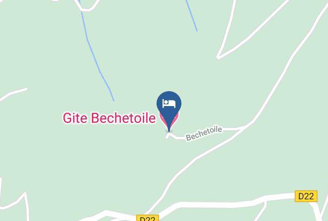 Gite Bechetoile Map