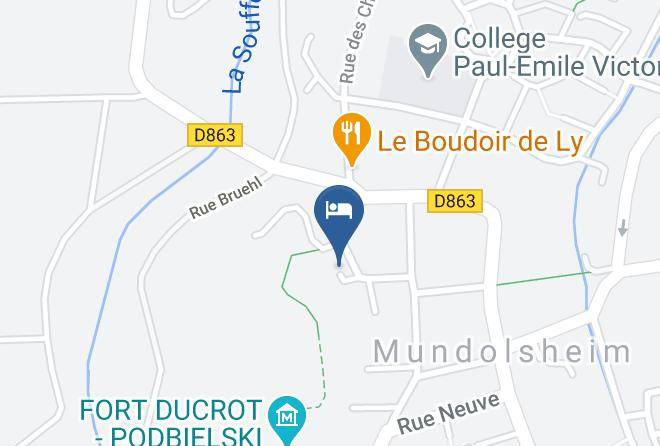 Gite Bei Der Kirche 4 Etoiles Map