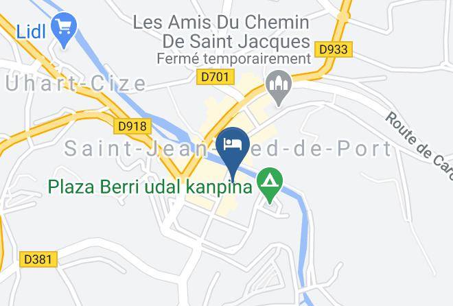 Pyrenees Atlantiques - Gite Bidean Maps