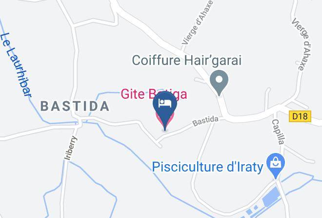 Pyrenees Atlantiques - Gite Botiga Maps