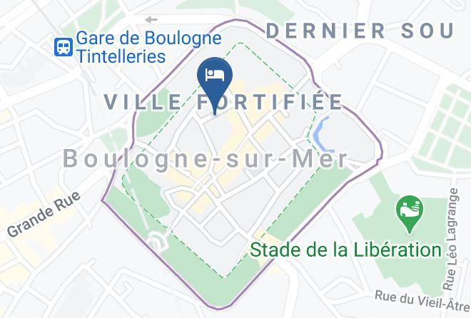 Pas De Calais - Gite Boulogne Sur Mer Maps
