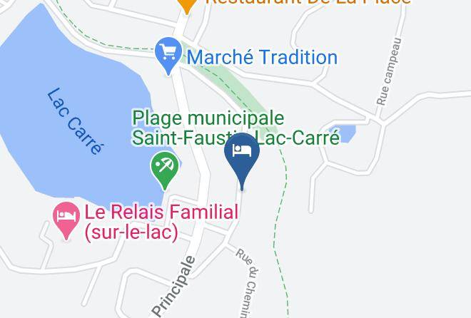 Les Laurentides Regional County Municipality - Gite & Cafe De La Gare Maps