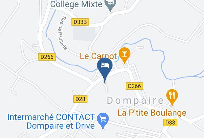 Vosges - Gite Carnot Maps