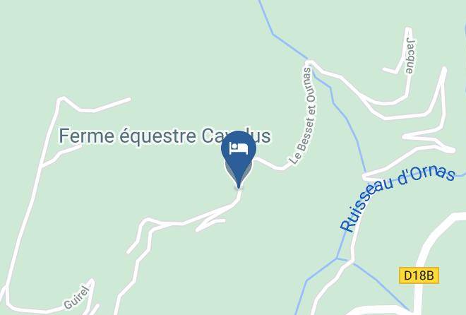 Ariege - Gite Cavalus Maps