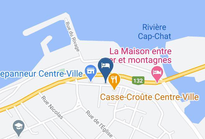 La Haute Gaspesie Regional County Municipality - Gite Celebrites Maps
