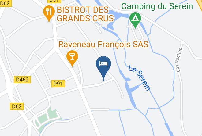 Yonne - Gite Chablis Lavens Anne Marie Maps