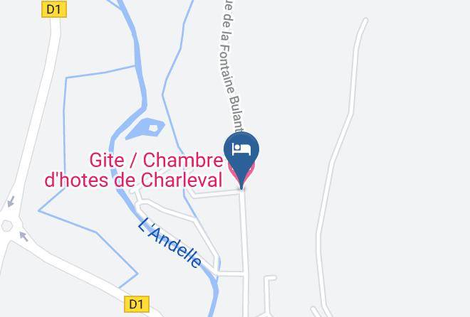 Eure - Gite Chambre D'hotes De Charleval Maps