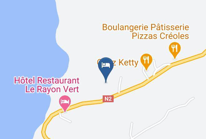 Deshaies - Gite Chambre D'hotes Deshaies Guadeloupe Domaine Choco Vanille Maps