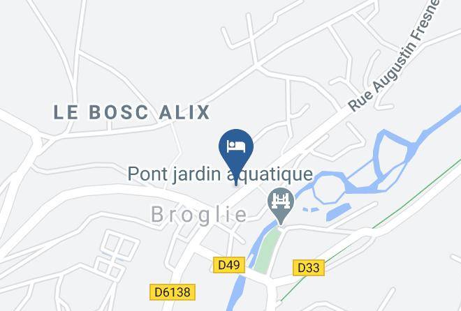 Gite & Chambres D'hotes L'escale De Broglie Map