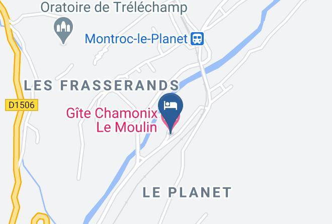 Haute Savoie - Gite Chamonix Le Moulin Maps
