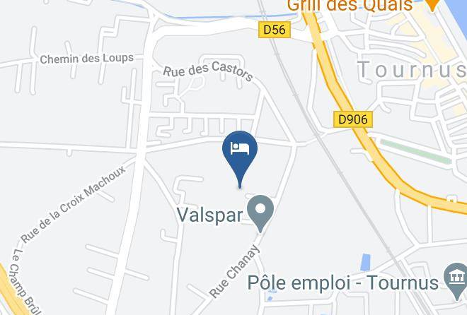 Saone Et Loire - Gite Chanay Maps