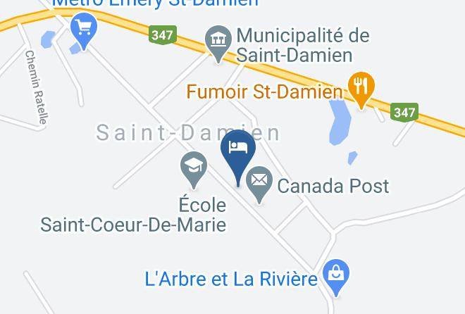 Matawinie Regional County Municipality - Gite Chene Et Capucine Maps