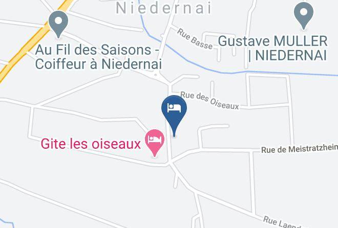 Bas Rhin - Gite Chez Annette Et Pierre Weber Maps