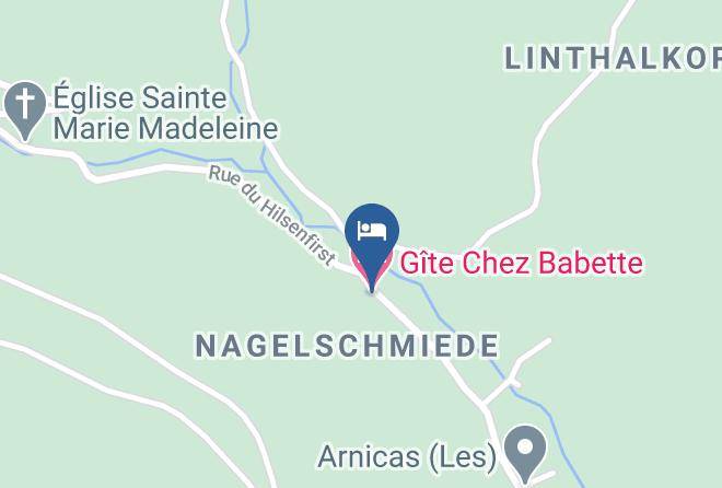 Haut Rhin - Gite Chez Babette Maps