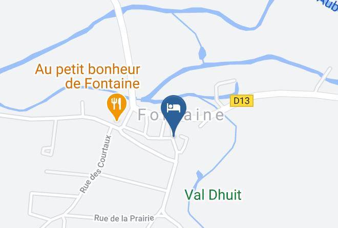 Aube - Gite Chez Jeannine Maps