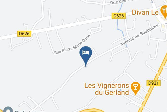 Gers - Gite Chez Nadine Maps