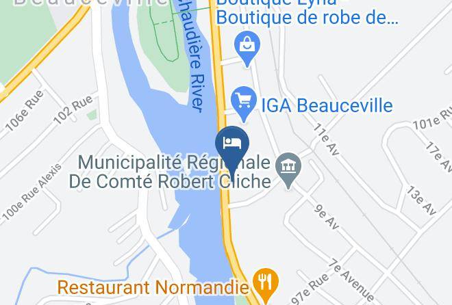 Robert Cliche Regional County Municipality - Gite Chez Toit Maps