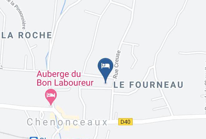 Indre Et Loire - Gite Claurely A Chenonceaux Maps