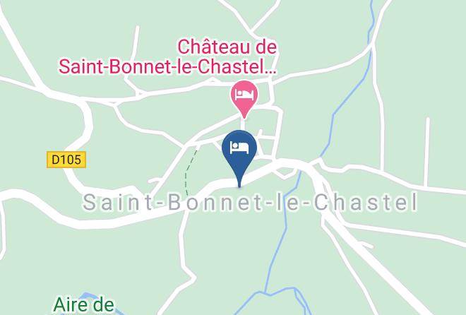 Puy De Dome - Gite Communal De Saint Bonnet Le Chastel Maps
