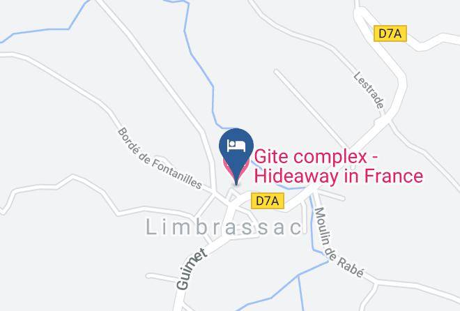 Ariege - Gite Complex Hideaway In France Maps