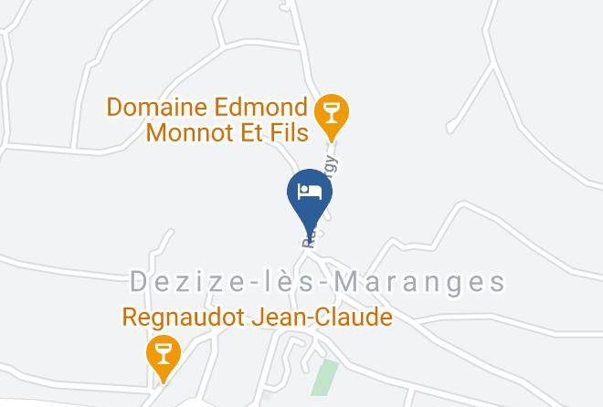 Saone Et Loire - Gite Cote & Maranges Maps