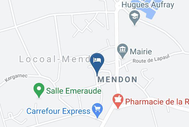 Morbihan - Gite Cote Ria Maps