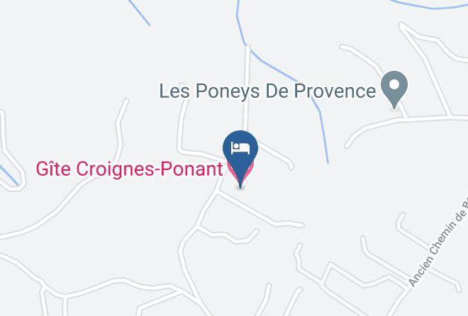 Bouches Du Rhone - Gite Croignes Ponant Maps