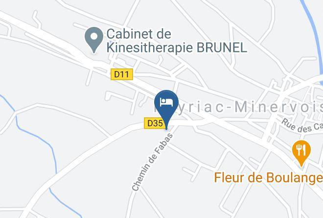 Aude - Gite Cypres & Galets Maps
