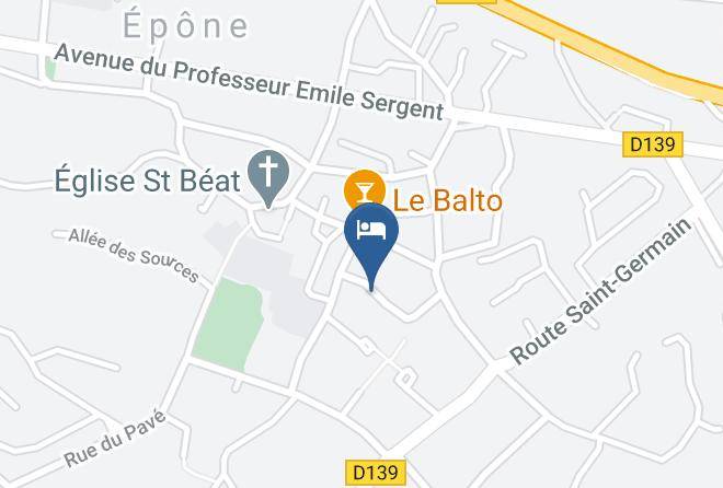 Yvelines - Gite D'epone Maps