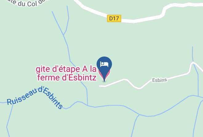 Ariege - Gite D'etape A La Ferme D'esbintz Maps