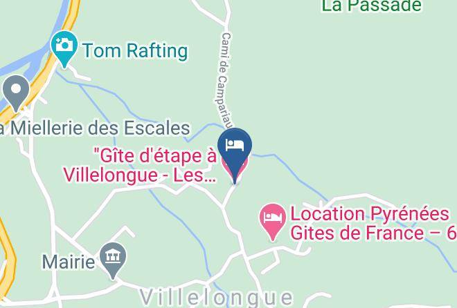 Hautes Pyrenees - Gite D'etape A Villelongue Les Moulins D'isaby Maps