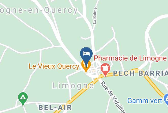 Lot - Gite D'etape Au Bon Marche Limogne En Quercy Maps