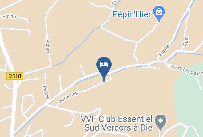 Drome - Gite D'etape D'aurouses Maps