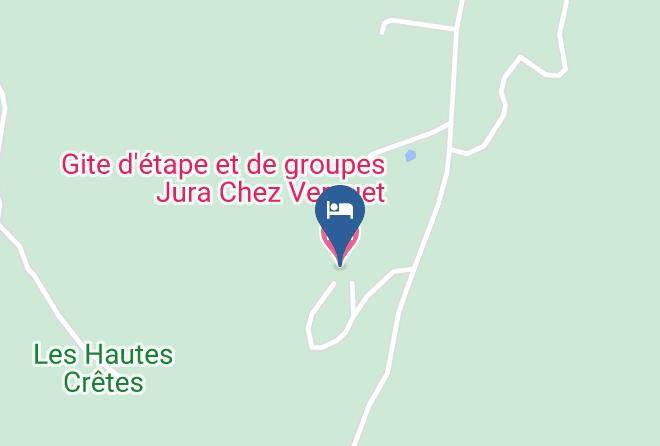 Jura - Gite D'etape Et De Groupes Jura Chez Verguet Maps