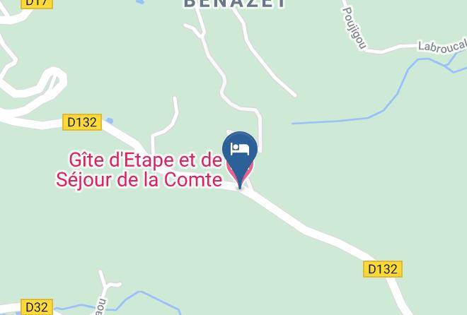 Ariege - Gite D'etape Et De Sejour De La Comte Maps