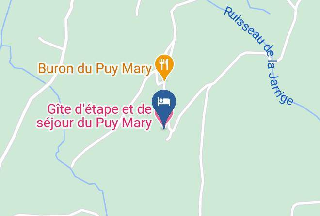 Cantal - Gite D'etape Et De Sejour Du Puy Mary Maps