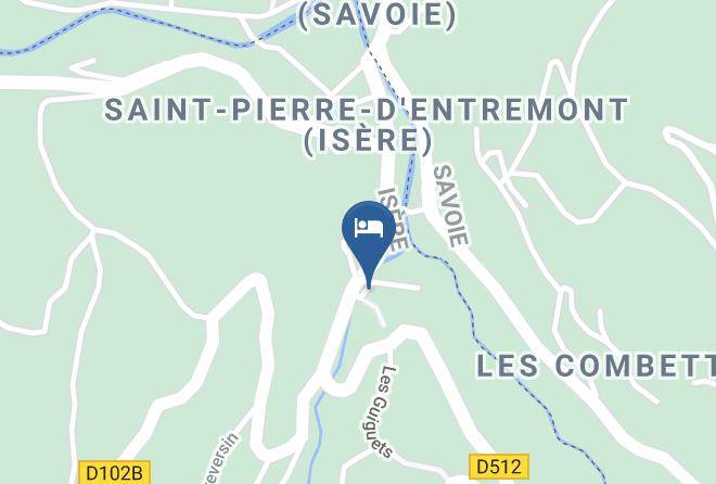 Isere - Gite D'etape Et Restaurant L'herbe Tendre Maps