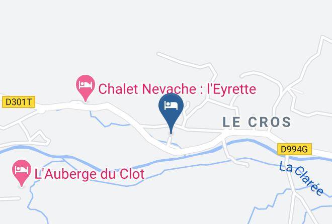 Hautes Alpes - Gite D'etape La Decouverte Maps