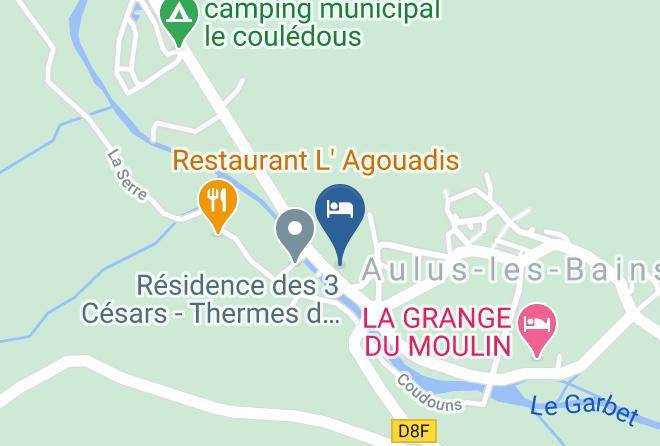 Ariege - Gite D'etape La Goulue Maps