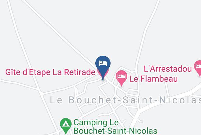 Gite D'etape La Retirade Map
