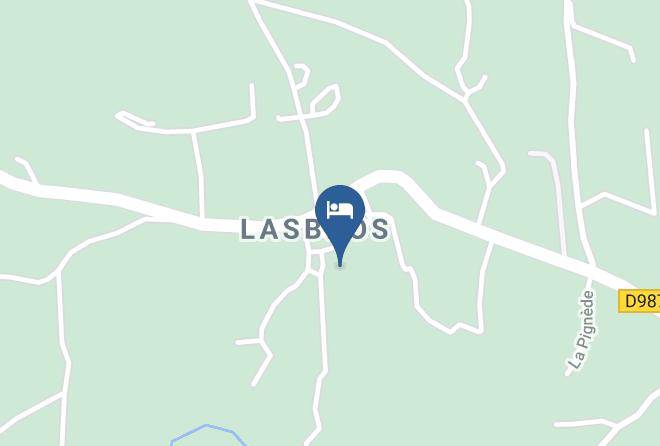 Lozere - Gite D'etape Lasbros Chez Marie En Aubrac Maps