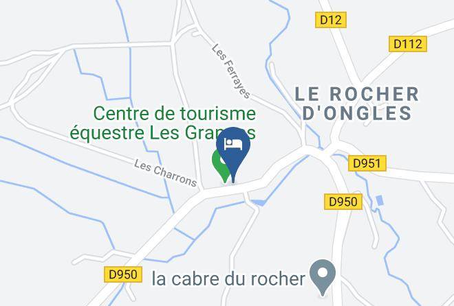 Alpes De Haute Provence - Gite D'etape Les Granges Maps