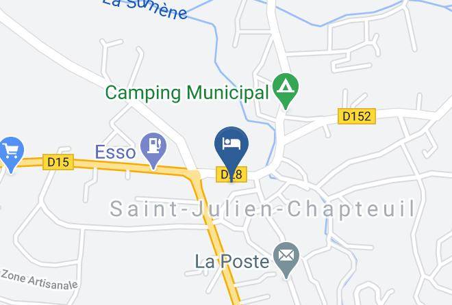 Haute Loire - Gite D'etape Muncipial Maps