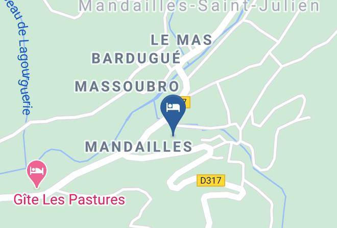 Cantal - Gite D'etape Vert Azur Maps