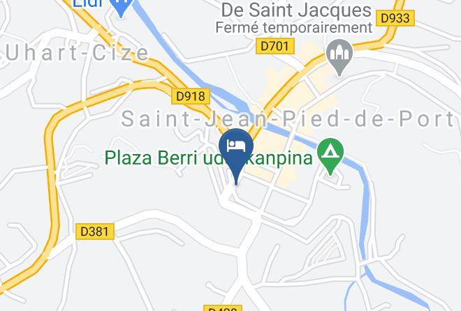 Pyrenees Atlantiques - Gite D'etape Zuharpeta Maps