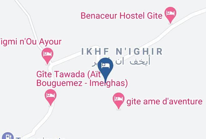 Tadla Azilal - Gite Dar Ait Ali Maps