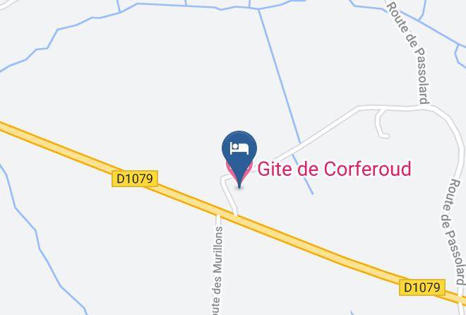 Ain - Gite De Corferoud Maps